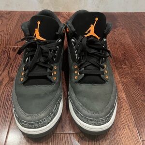 Mens Air Jordan 3 Retro ‘Fear’ 2023